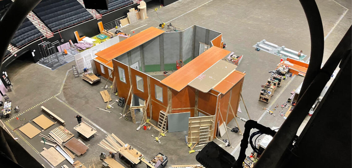 Nefarious Prison Film Set - Construction
